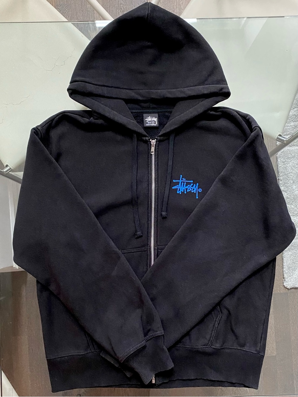 Stüssy I.S.T. Venus Zip Hoodie Black Medium | Holiday 2023 | Rare